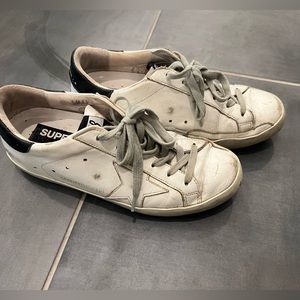 Golden Goose sneakers.  Gently worn Size 37